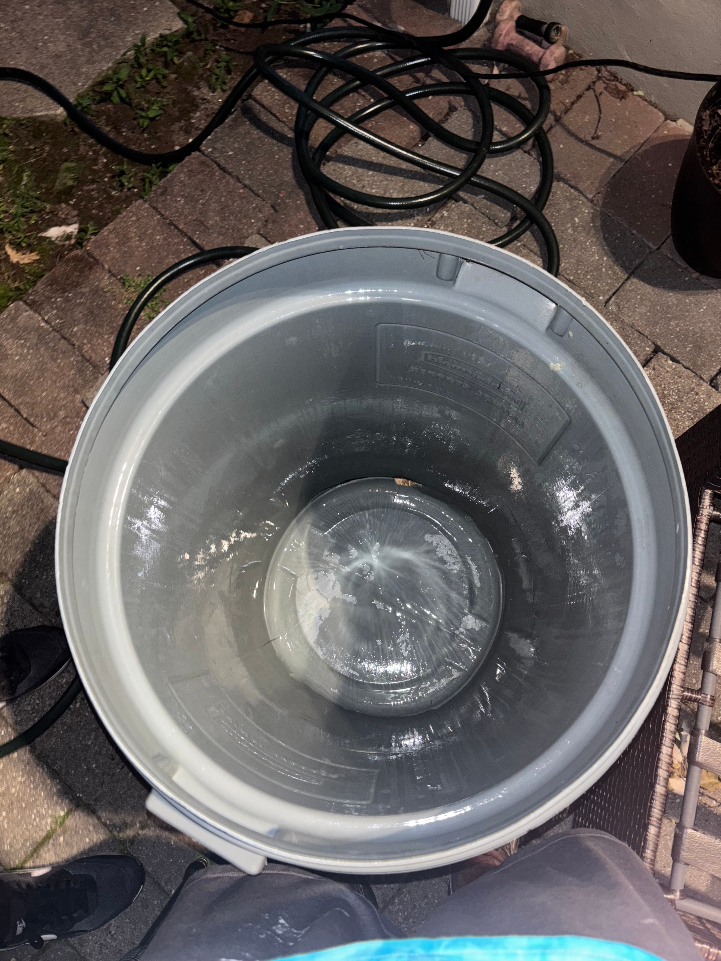 Black Bin after cleaning